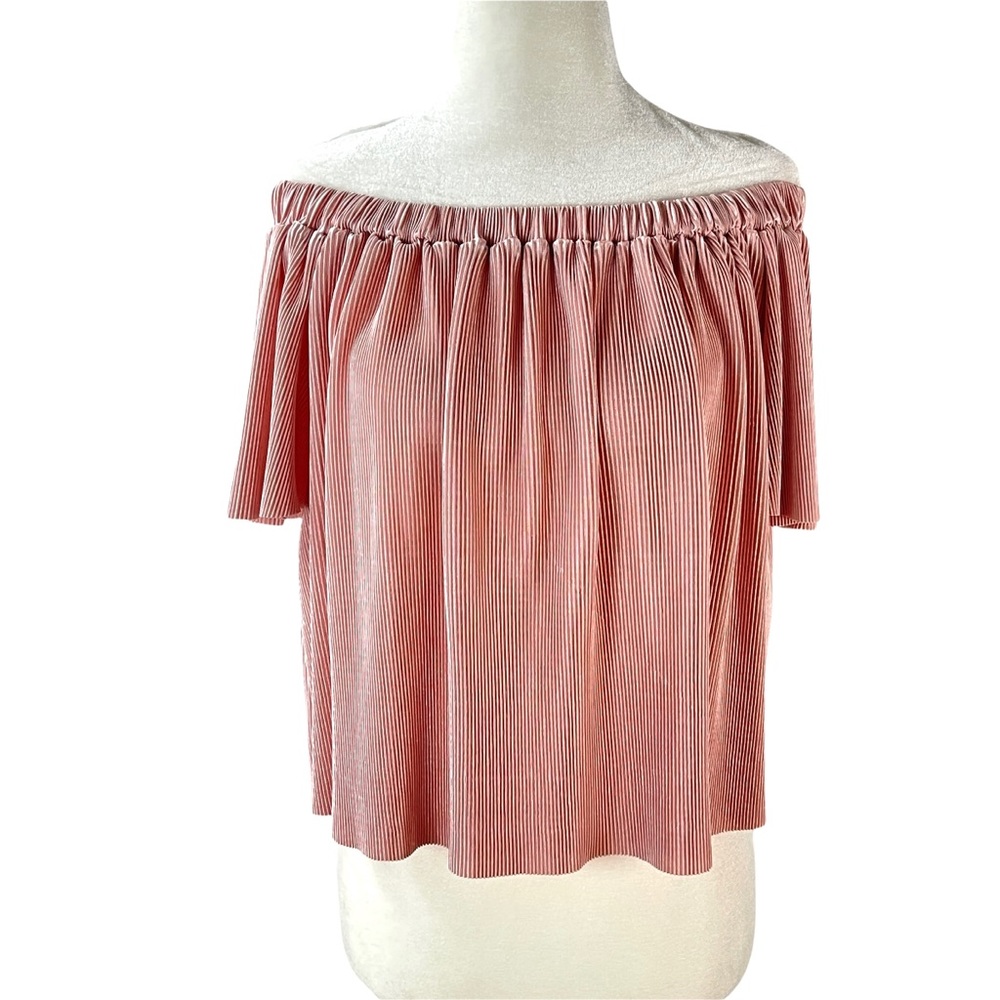 Anthropologie Elodie Off Shoulder Top